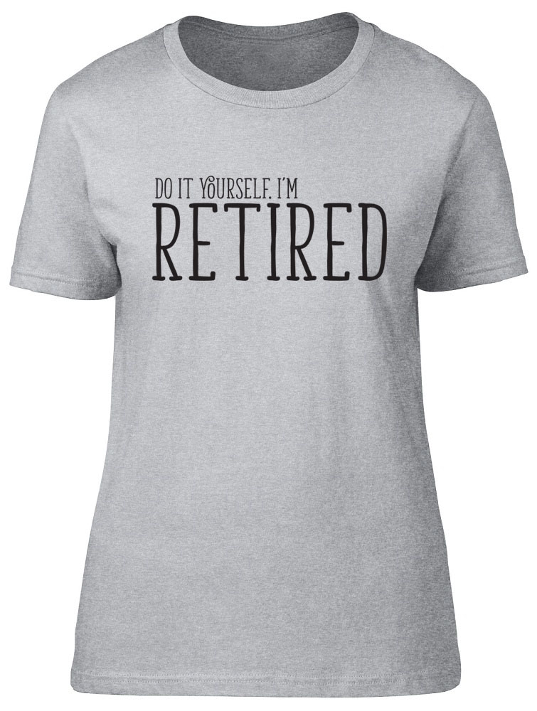 retired tee shirt